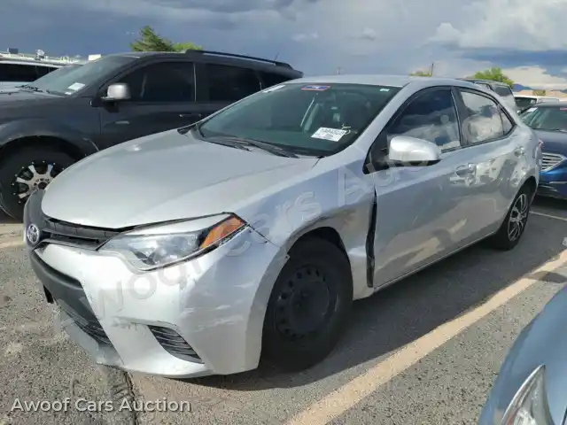 2015 Toyota Corolla 2T1BURHE5FC362700 — Manheim auction photo 1