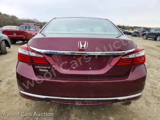 2016 Honda Accord 1HGCR2F32GA062604 — photo 6 de la vente Copart