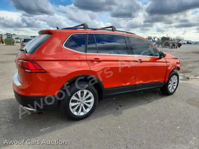 2019 Volkswagen Tiguan 3VV3B7AX1KM004491 — Copart auction photo 3
