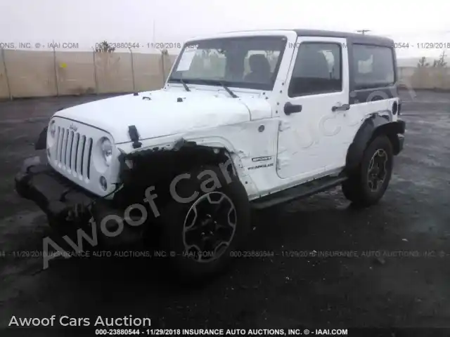 2016 Jeep Wrangler 1C4AJWAG1GL268385 — Iaai auction photo 2