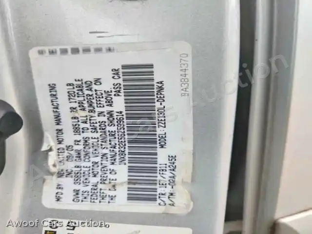 2006 Toyota Corolla 1NXBR32E56Z599614 — hoton gwanjo Copart na 12