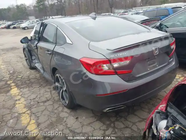 2020 Honda Accord 1HGCV1F39LA111166 — Iaai auction photo 3