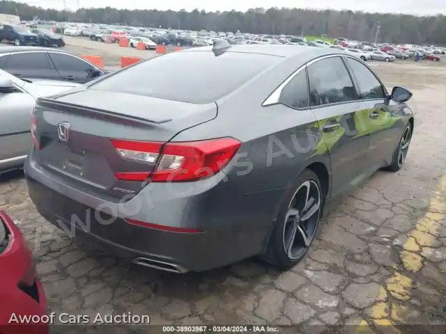 2020 Honda Accord 1HGCV1F39LA111166 — Iaai auction photo 4