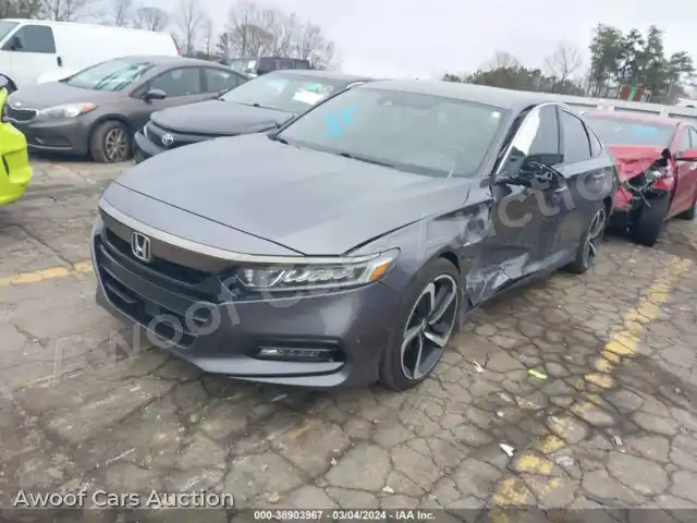 2020 Honda Accord 1HGCV1F39LA111166 — Iaai auction photo 2