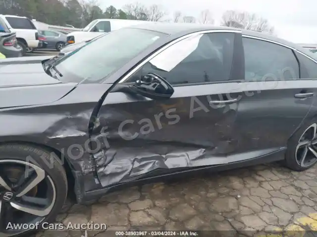 2020 Honda Accord 1HGCV1F39LA111166 — Iaai auction photo 6