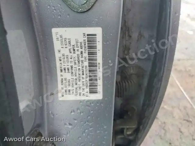 2016 Honda Accord 1HGCR2F76GA030399 — Copart auction photo 13