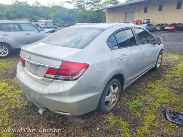2015 Honda Civic 19XFB2F86FE001442 — photo 3 de la vente Copart