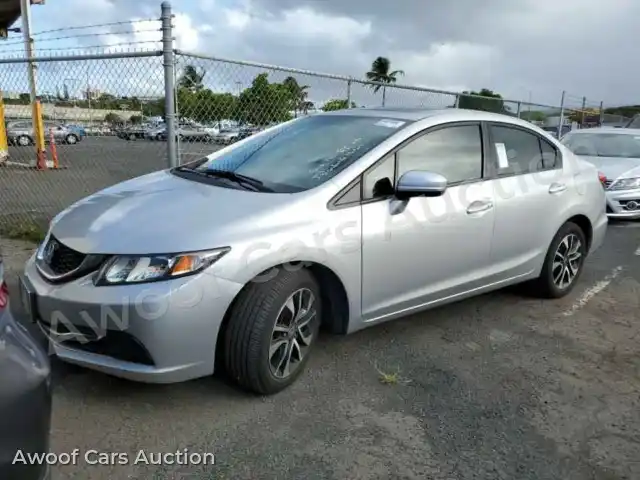 2015 Honda Civic 19XFB2F86FE001442 — photo 9 de la vente Manheim