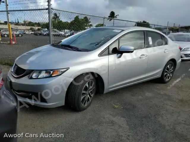 2015 Honda Civic 19XFB2F86FE001442 — photo 1 de la vente Manheim