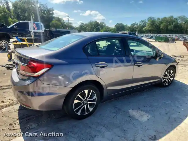 2015 Honda Civic 19XFB2F84FE233800 — hoton gwanjo Copart na 3