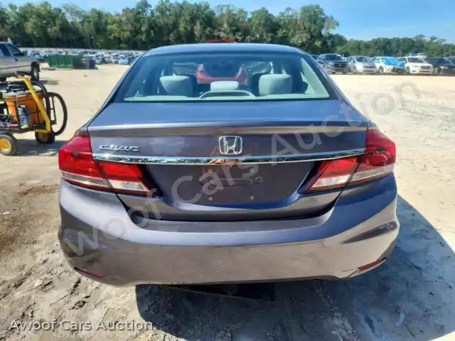 2015 Honda Civic 19XFB2F84FE233800 — hoton gwanjo Copart na 6