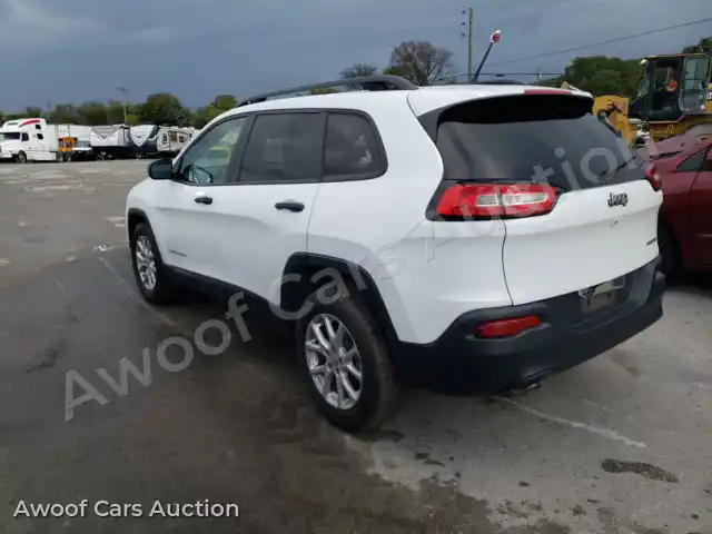 2016 Jeep Cherokee 1C4PJLAB6GW190214 — photo 3 de la vente Copart