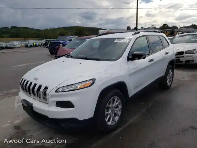 2016 Jeep Cherokee 1C4PJLAB6GW190214 — photo 2 de la vente Copart