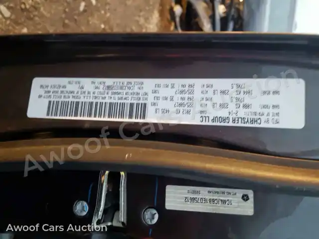 2014 Jeep Compass 1C4NJCBB1ED758612 — Copart auction photo 10