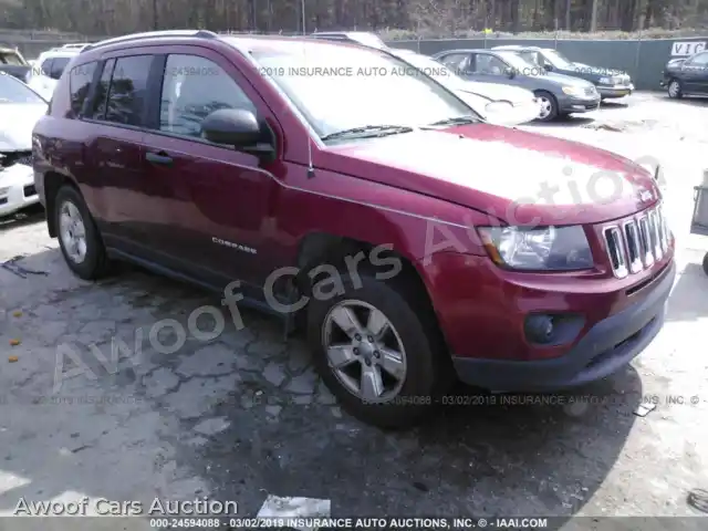 2014 Jeep Compass 1C4NJCBA0ED547988 — Iaai auction photo 1