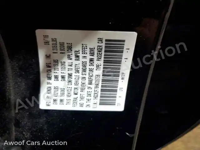 2017 Honda Accord 1HGCR2F79HA035758 — Copart auction photo 13