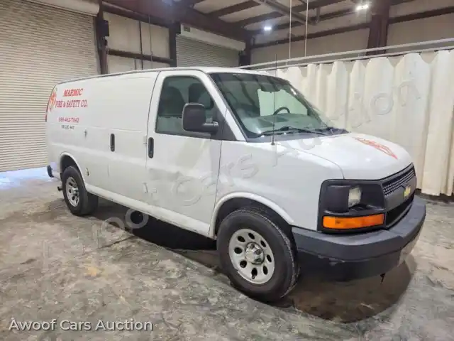 2014 Chevrolet Express 1GCSGAFX2E1129888 — photo 4 de la vente Copart