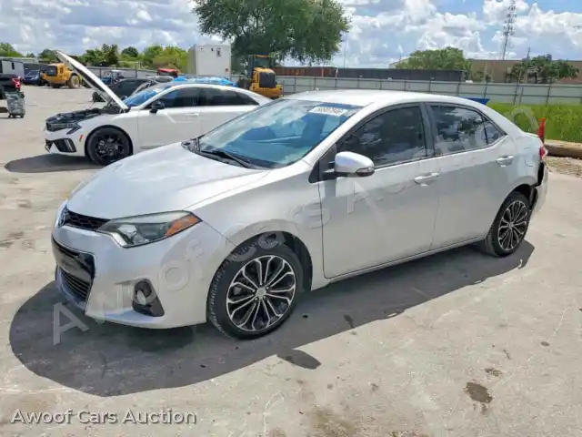 2016 Toyota Corolla 2T1BURHEXGC499309 — Copart auction photo 1