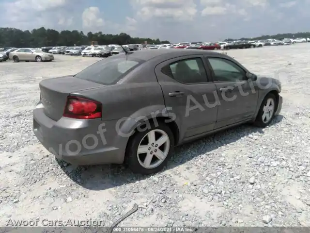 2013 Dodge Avenger 1C3CDZAB4DN741366 — Iaai auction photo 4
