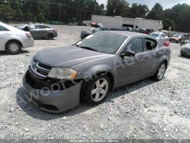 2013 Dodge Avenger 1C3CDZAB4DN741366 — Iaai auction photo 2
