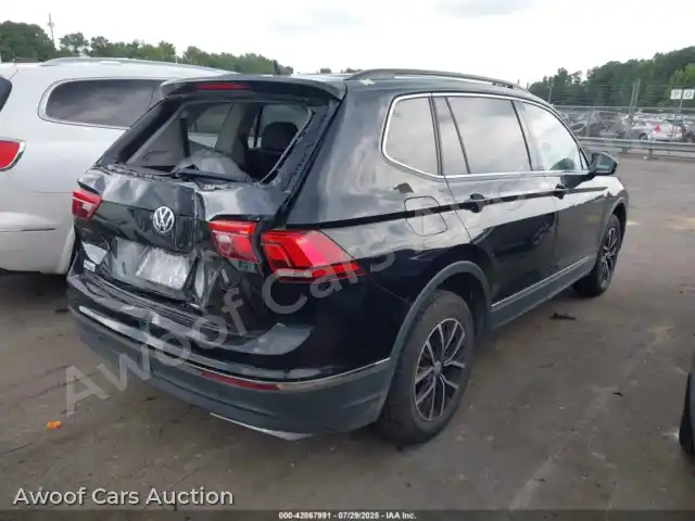 2021 Volkswagen Tiguan 3VV3B7AX5MM095770 — hoton gwanjo Iaai na 4