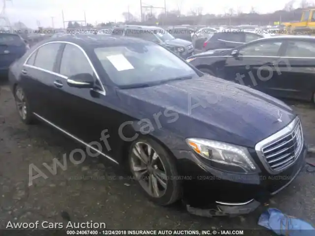 2015 Mercedes-Benz S WDDUG8FB4FA101037 — photo 1 de la vente Iaai