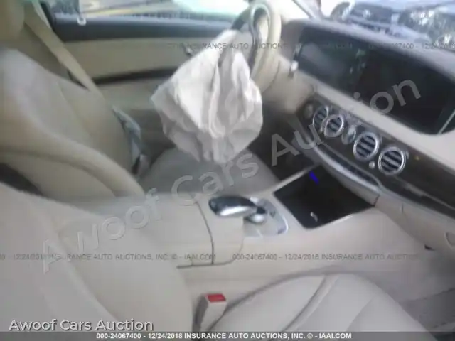 2015 Mercedes-Benz S WDDUG8FB4FA101037 — photo 5 de la vente Iaai