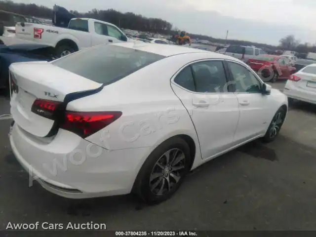 2015 Acura TLX 19UUB1F59FA026606 — photo 4 de la vente Iaai