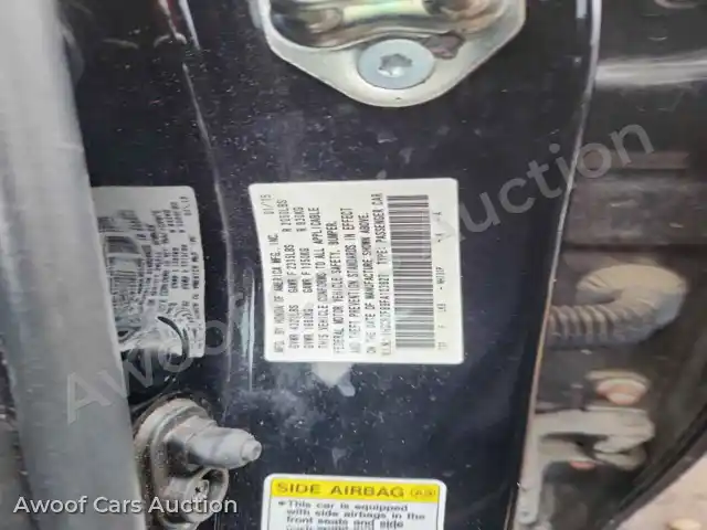 2015 Honda Accord 1HGCR2F89FA103627 — Copart auction photo 13