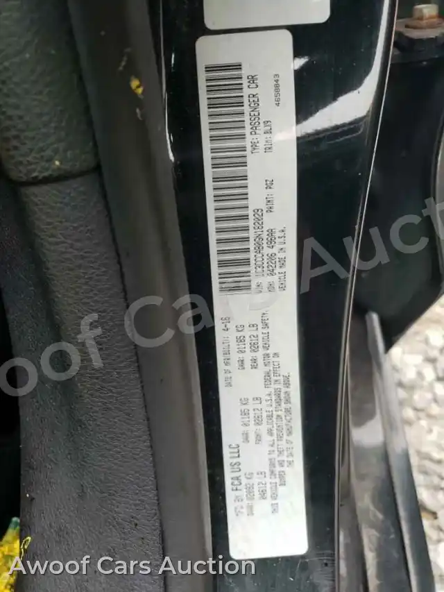 2016 Chrysler 200 1C3CCCAB0GN182029 — Copart auction photo 12
