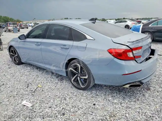 2021 Honda Accord 1HGCV1F34MA074741 — photo 2 de la vente Copart