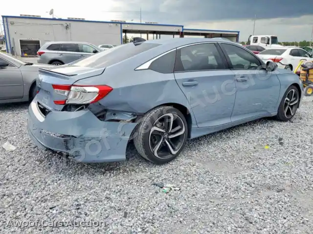2021 Honda Accord 1HGCV1F34MA074741 — photo 3 de la vente Copart