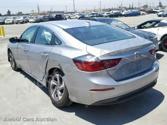 2019 Honda Insight 19XZE4F52KE007738 — Copart auction photo 3