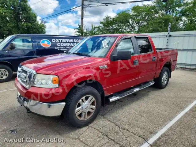 2007 Ford F150 1FTPW14537FB42343 — Copart auction photo 1