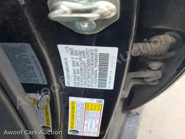 2019 Honda Accord 1HGCV2F39KA002744 — Copart auction photo 12