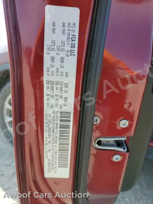2019 Jeep Grand Cherokee 1C4PJLLB4KD312814 — hoton gwanjo Copart na 13