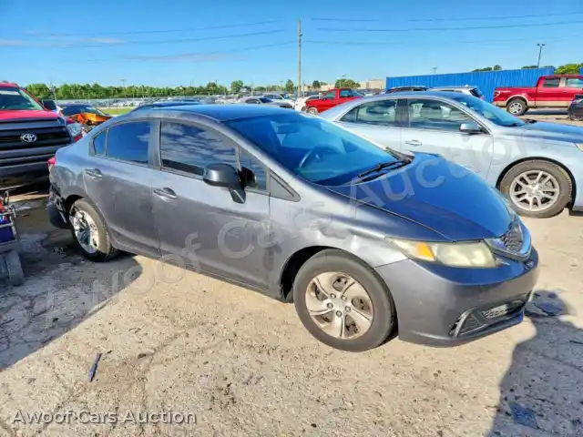 2013 Honda Civic 19XFB2F5XDE030025 — Copart auction photo 4