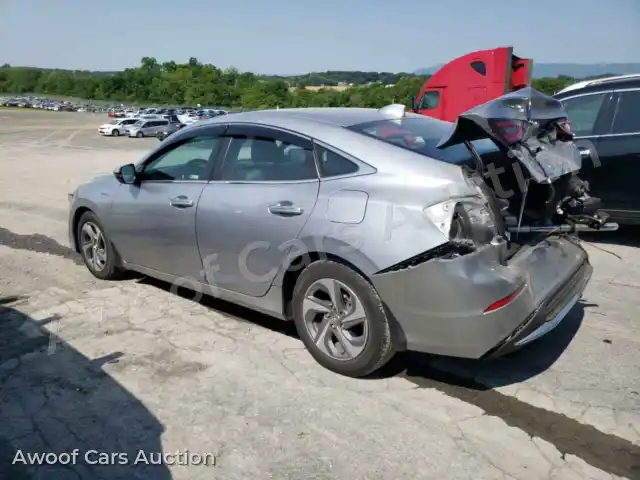 2022 Honda Insight 19XZE4F90NE008815 — Copart auction photo 2