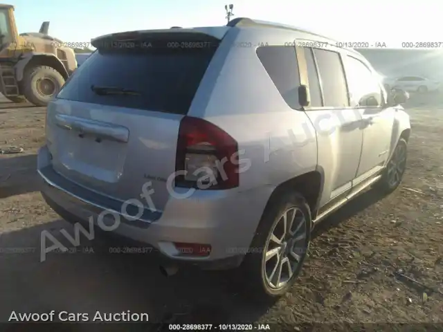 2014 Jeep Compass 1C4NJDCB7ED569967 — photo 4 de la vente Iaai