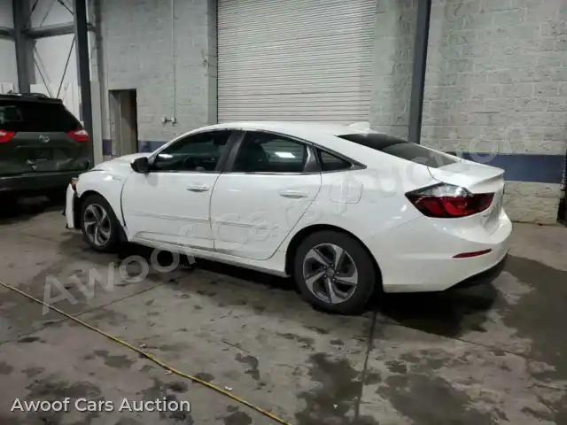 2019 Honda Insight 19XZE4F59KE006716 — Copart auction photo 2