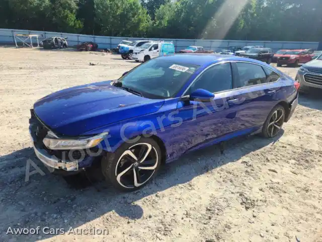 2018 Honda Accord 1HGCV1F34JA125747 — photo 1 de la vente Copart