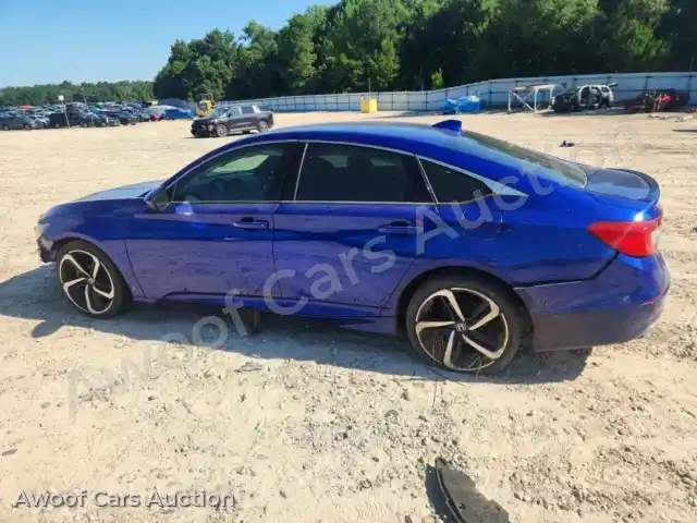 2018 Honda Accord 1HGCV1F34JA125747 — photo 2 de la vente Copart