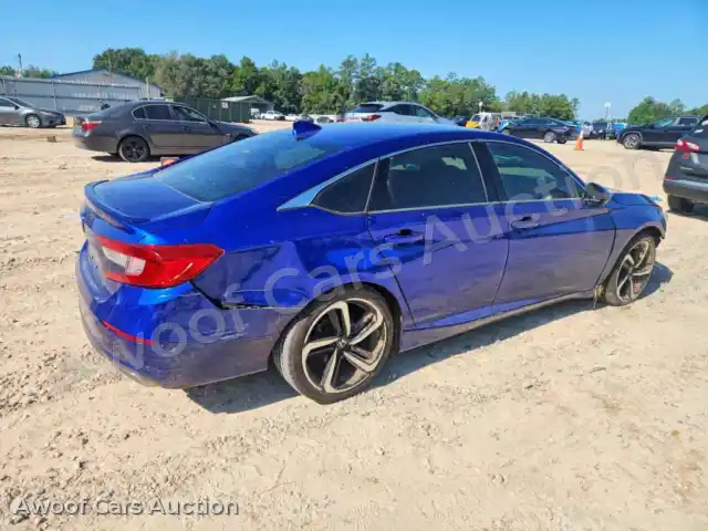 2018 Honda Accord 1HGCV1F34JA125747 — photo 3 de la vente Copart
