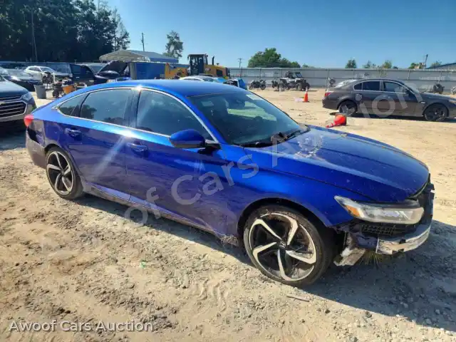 2018 Honda Accord 1HGCV1F34JA125747 — photo 4 de la vente Copart