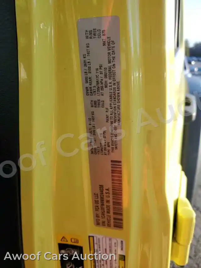 2022 Jeep Wrangler 1C4HJXFN4NW244038 — Copart auction photo 13