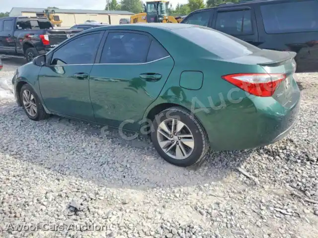 2015 Toyota Corolla 2T1BPRHE0FC429856 — Copart auction photo 2