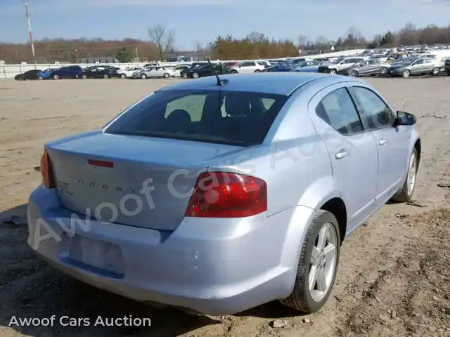 2013 Dodge Avenger 1C3CDZAB4DN642711 — Copart auction photo 4