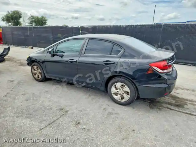 2015 Honda Civic 19XFB2F50FE044731 — Copart auction photo 2