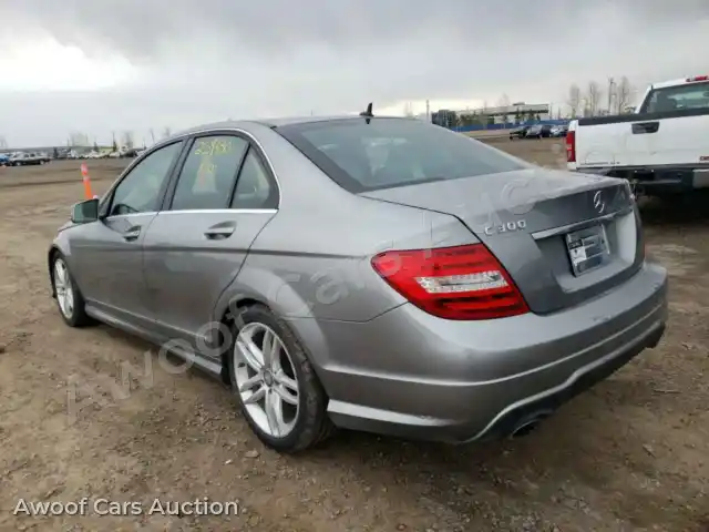 2013 Mercedes-Benz C-Class WDDGF8AB0DA874298 — Copart auction photo 3
