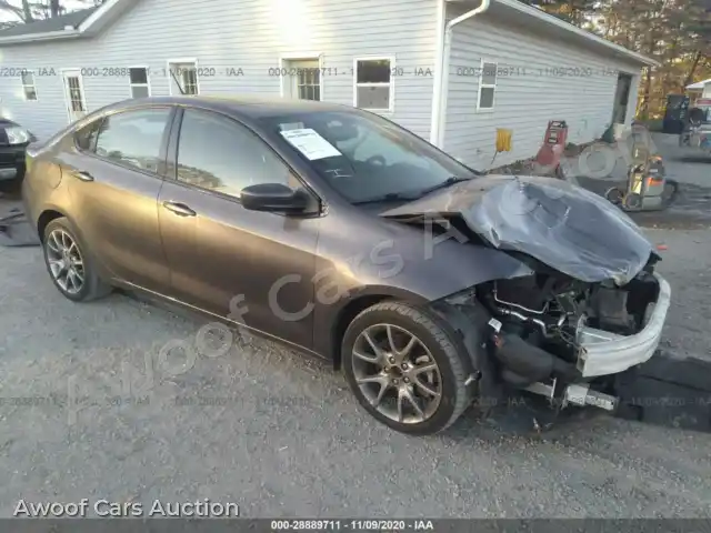 2014 Dodge Dart 1C3CDFBB0ED914322 — Iaai auction photo 1